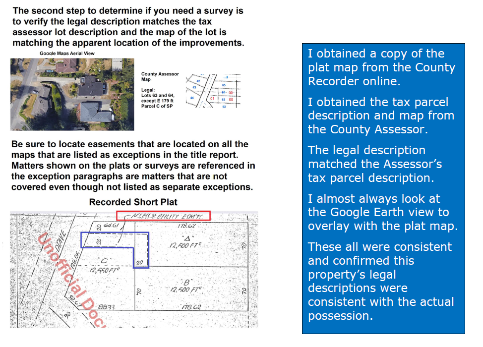 Do You Need a Survey? Real Property Title Advisor